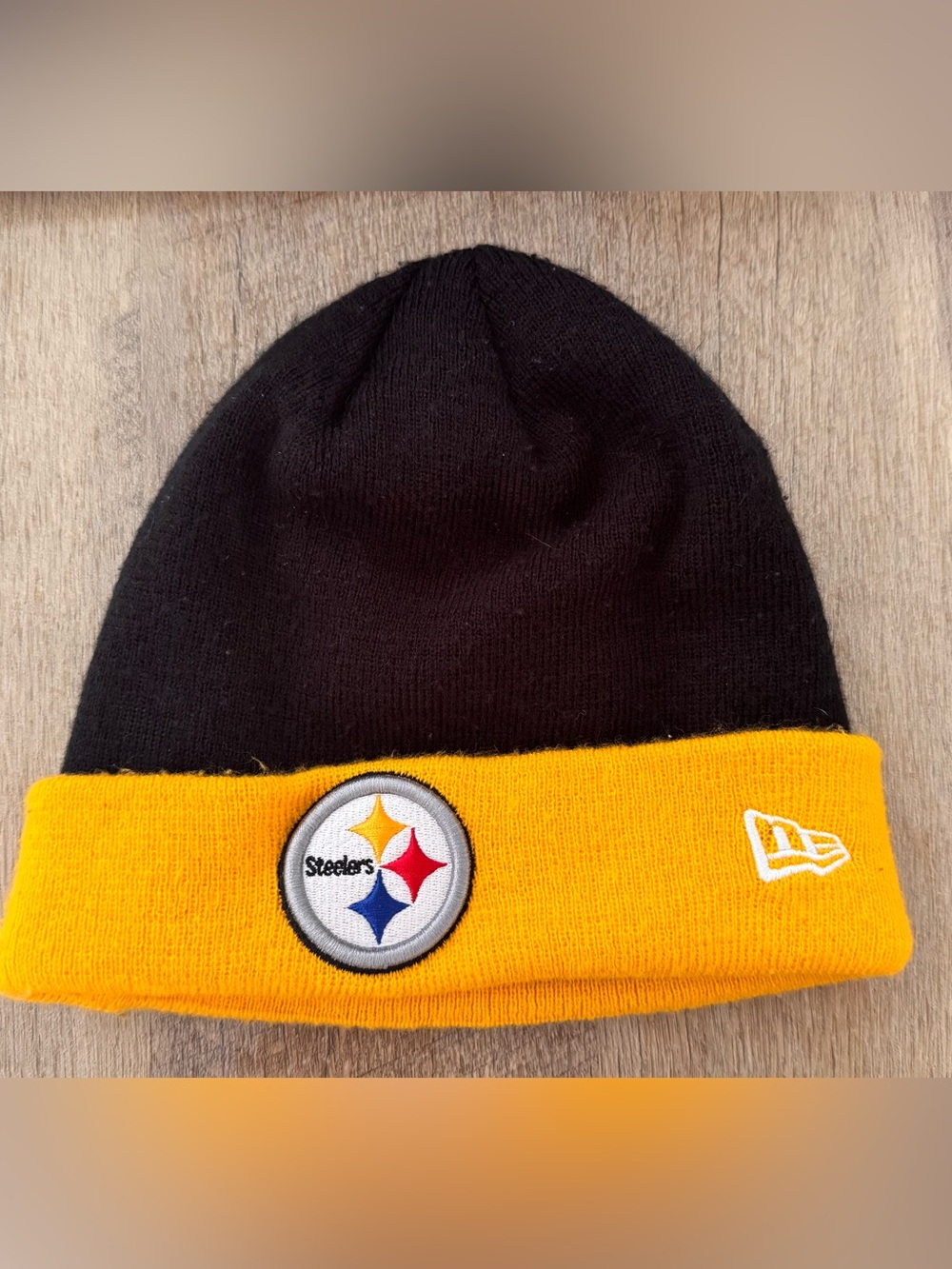 Steelers New Era Yellow NFL Hat